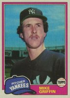 1981 Topps #483 Mike Griffin Baseball Card