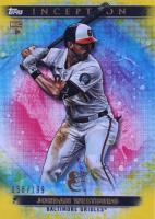 2024 Topps Inception #48 Jordan Westburg Yellow Baseball Card