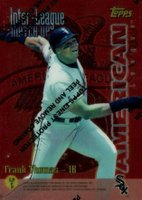 1997 Topps Inter-League Match-Up #ILM5 Frank Thomas/Sammy Sosa Baseball Card