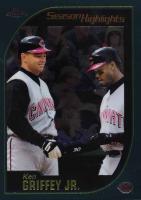 2001 Topps Chrome #314 Ken Griffey Jr. Baseball Card