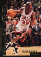 1999 Upper Deck Ovation Superstar Theatre #ST1 Michael Jordan Basketball Card