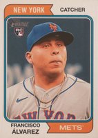 2023 Topps Heritage #388 Francisco Alvarez Baseball Card