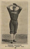 1917 Boston Store #28 Eddie Cicotte Baseball Card