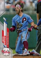 2020 Topps #250 Bryce Harper Baseball Card