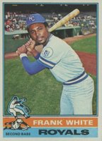 1976 Topps #369 Frank White Baseball Card