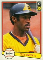 1982 Donruss #94 Ozzie Smith Baseball Card