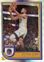 2022 Panini NBA Hoops #223 Stephen Curry Premium Box Set Basketball Card