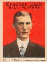 1914 Cracker Jack #12 Connie Mack Baseball Card