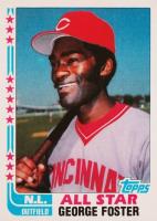 1982 Topps #342 George Foster No Autograph Baseball Card