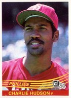 1984 Donruss #448 Charles Hudson Baseball Card