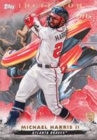 2023 Topps Inception #28 Michael Harris II Magenta Baseball Card