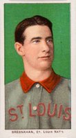 1909 White Borders Sovereign #51 Roger Bresnahan Portrait Baseball Card