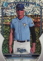 2023 Bowman Chrome Prospects #BCP240 Brailer Guerrero Speckle Refractor Baseball Card