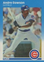 1987 Fleer Update Glossy #U-24 Andre Dawson Baseball Card