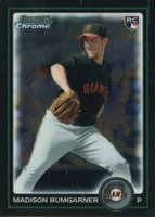 2010 Bowman Chrome Draft Picks #BDP9 Madison Bumgarner Baseball Card