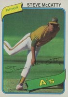 1980 Topps #231 Steve McCatty Baseball Card
