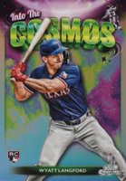 2024 Topps Chrome Cosmic Into the Cosmos #25 Wyatt Langford Baseball Card