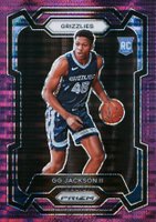 2023 Panini Prizm #179 GG Jackson II Purple Pulsar Basketball Card