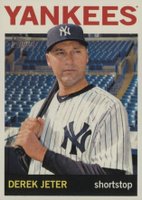 2013 Topps Heritage  #190 Derek Jeter Bat on Shoulder Baseball Card