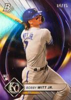 2022 Bowman Platinum #51 Bobby Witt Jr. Platinum Bar Baseball Card