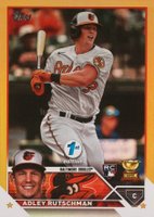 2023 Topps 1st Edition #250 Adley Rutschman Gold Foil Baseball Card