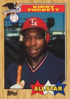 1987 Topps Tiffany #611 Kirby Puckett All-Star Baseball Card