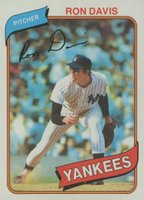1980 Topps #179 Ron Davis Baseball Card