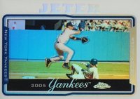 2005 Topps Chrome  #440 Derek Jeter Refractor Baseball Card