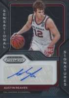 2021 Panini Prizm Draft Picks Sensational Signatures #SSARE Austin Reaves Basketball Card