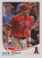 2013 Topps #338 Mike Trout Mini Baseball Card