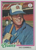 1978 Topps #527 Vic Correll Baseball Card