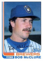 1982 Topps #487 Bob McClure Baseball Card