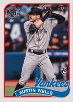 2024 Topps 1989 Topps Baseball #89B2-36 Austin Wells Series 2 Baseball Card