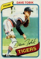 1980 Topps #269 Dave Tobik Baseball Card
