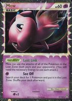 2010 Pokemon Heartgold & Soulsilver Triumphant #97 Mew-Holo TCG Card