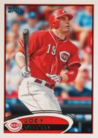 2012 Topps #498 Joey Votto Baseball Card