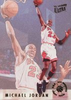1993 Ultra All-Defensive Team #2 Michael Jordan Basketball Card