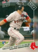 2017 Topps Now  #77 Andrew Benintendi Baseball Card