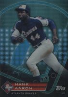 2011 Topps Prime 9 Player of the Week #PNR6 Hank Aaron Baseball Card