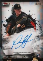 2024 Topps Finest Finest Mystery Redemption Autograph #FMAPS Paul Skenes Baseball Card