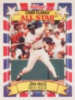1992 Kellogg's #8 Jim Rice Baseball Card
