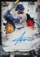 2024 Topps Finest Finest Autographs #FAAC Alexander Canario Refractor Baseball Card
