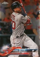 2018 Topps Chrome Update #HMT68 Mookie Betts Baseball Card