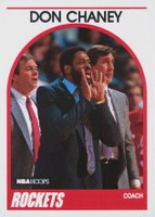 1989 Hoops #123 Don Chaney No Line Basketball Card