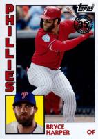 2019 Topps Update 1984 Topps Baseball #84-38 Bryce Harper Baseball Card