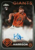 2024 Topps Chrome Rookie Autographs #RAKH Kyle Harrison Baseball Card