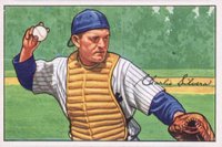 1952 Bowman #197 Charlie Silvera Baseball Card