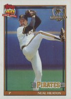 1991 Topps Desert Shield #451 Neal Heaton Baseball Card