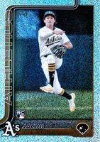 2025 Topps #314 Jacob Wilson Sandglitter Baseball Card