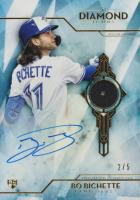 2020 Topps Diamond Icons Autographed Diamond Relics #ADRBB Bo Bichette Baseball Card